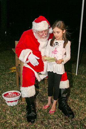 Wednesday (12/23) - Santa Visits Clifton Neighborhood
