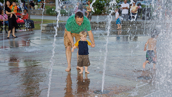 Saturday Night at Suwanee Town Center