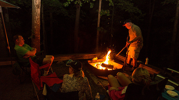 Spring Camping Trip - Victoria Bryant State Park