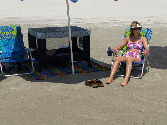 Sunday - First Day at the Beach