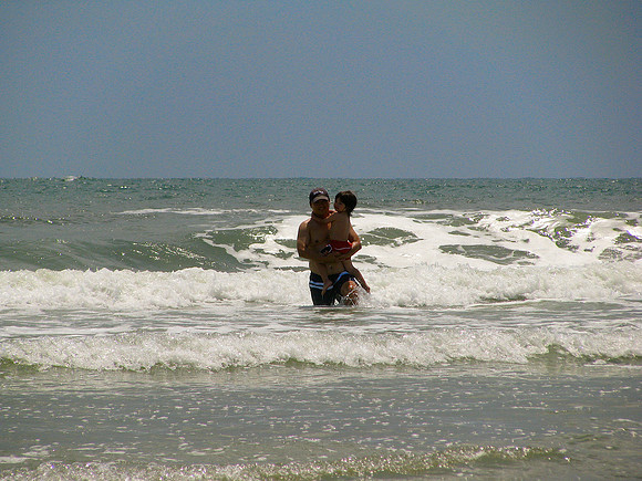 Sunday - First Day at the Beach