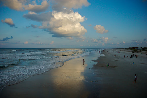Sunday - First Day at the Beach