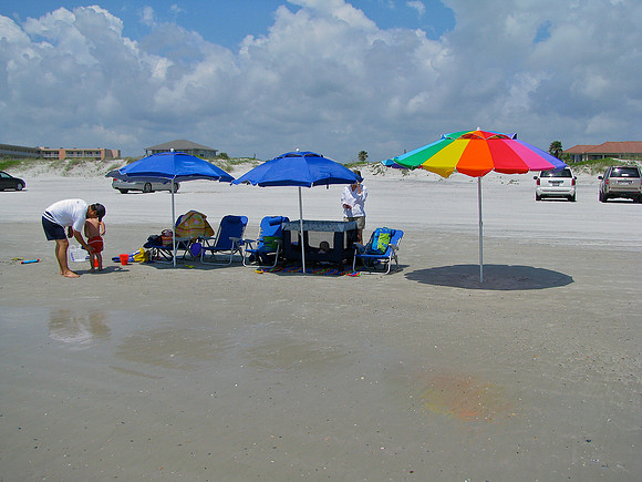 Sunday - First Day at the Beach