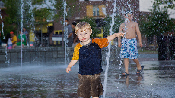 Saturday Night at Suwanee Town Center