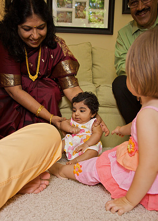 Kavita's mom and Rohini