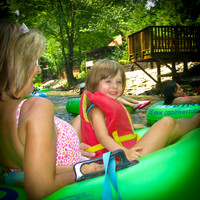 Tubing In Helen, Georgia
