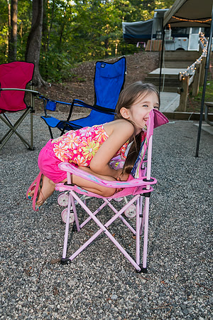 Camping at Shady Grove