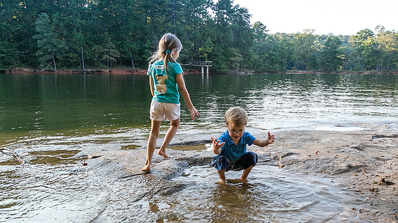 Camping at Shady Grove
