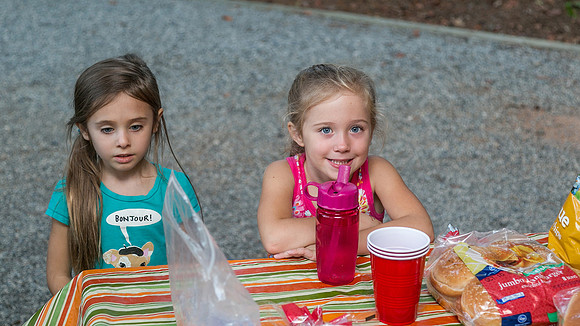 Camping at Shady Grove