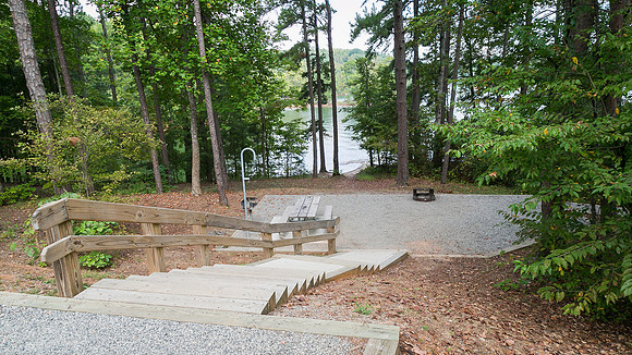 Camping at Shady Grove