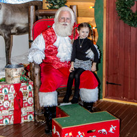 Anneliese with Santa