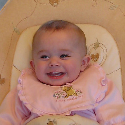 Anneliese's First Meal