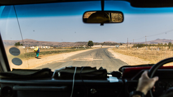 Monday - En route back to the Johannesburg Airport