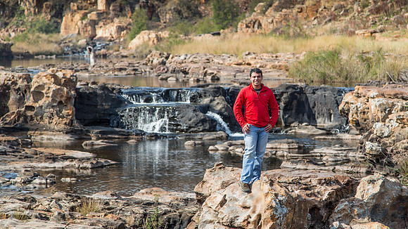 Monday - En route back to the Johannesburg Airport