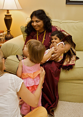 Kavita's mom and Rohini