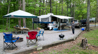 Camping at James Floyd State Park