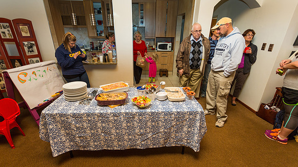 Friday - Breakfast at the de Swardt's