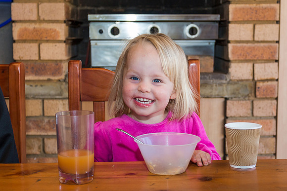 Friday - Breakfast at the de Swardt's