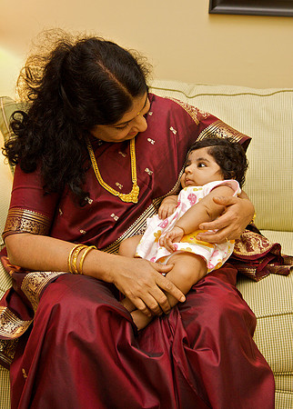 Kavita's mom and Rohini