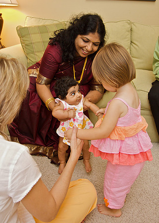 Kavita's mom and Rohini