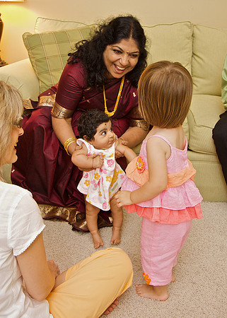 Kavita's mom and Rohini