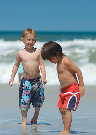 Friday - A day at the beach with old friends