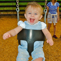 Anneliese's First Visit to Sims Lake Park