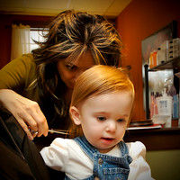 Anneliese's First Haircut