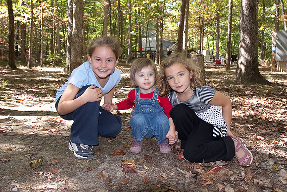 Some of Anneliese's camping buds