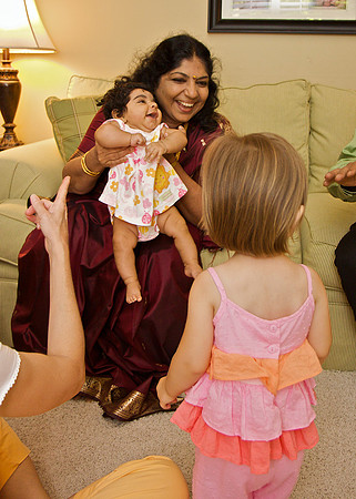 Kavita's mom and Rohini