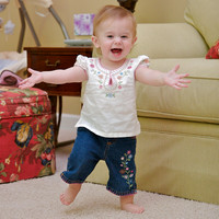 Anneliese's First Steps