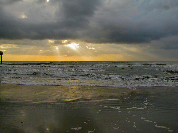 Tuesday - A day at the pool, then Historic St. Augustine at night