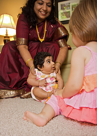 Kavita's mom and Rohini