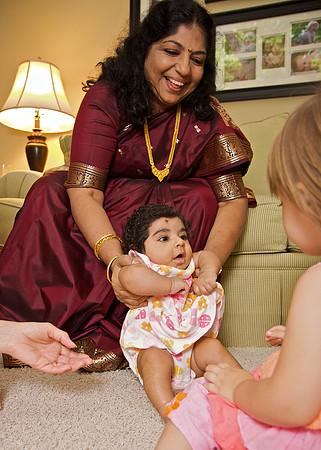 Kavita's mom and Rohini