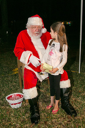 Wednesday (12/23) - Santa Visits Clifton Neighborhood
