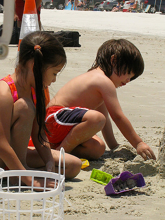 Sunday - First Day at the Beach