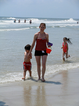 Sunday - First Day at the Beach