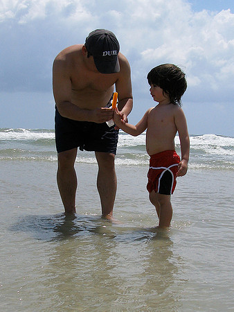 Sunday - First Day at the Beach