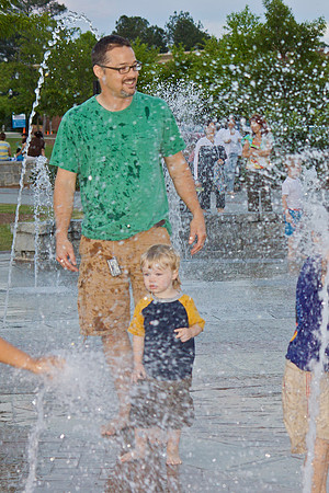 Saturday Night at Suwanee Town Center