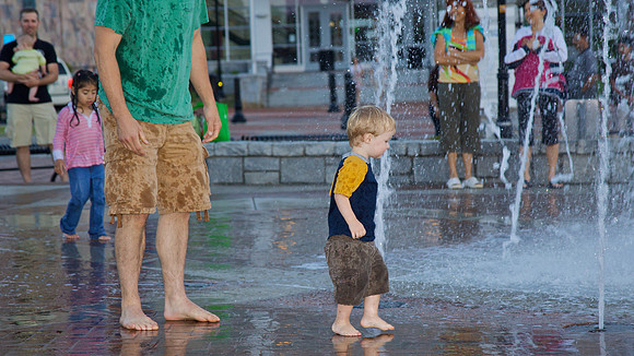 Saturday Night at Suwanee Town Center
