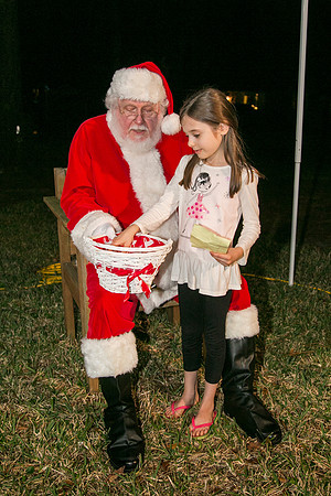 Wednesday (12/23) - Santa Visits Clifton Neighborhood