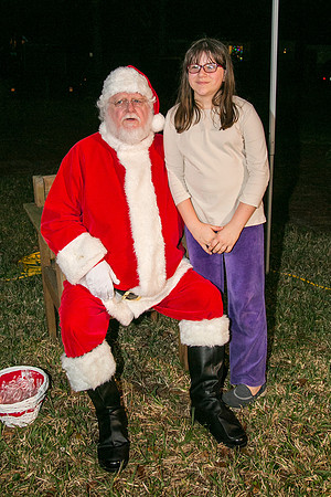 Wednesday (12/23) - Santa Visits Clifton Neighborhood