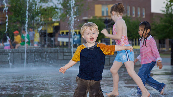 Saturday Night at Suwanee Town Center