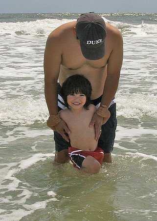 Sunday - First Day at the Beach