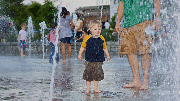 Saturday Night at Suwanee Town Center