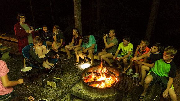 Spring Camping Trip - Victoria Bryant State Park