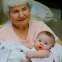 Grandparents Visit Anneliese
