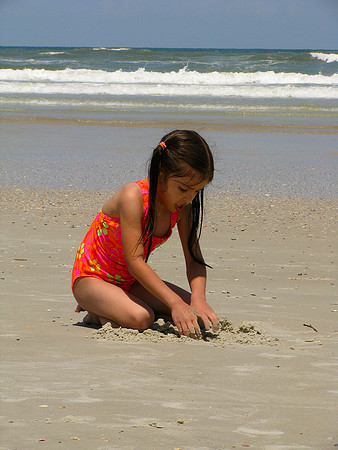 Sunday - First Day at the Beach