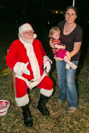Wednesday (12/23) - Santa Visits Clifton Neighborhood