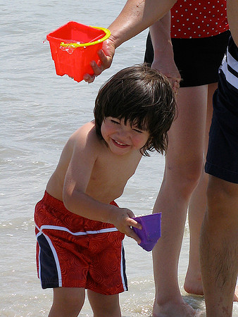 Sunday - First Day at the Beach